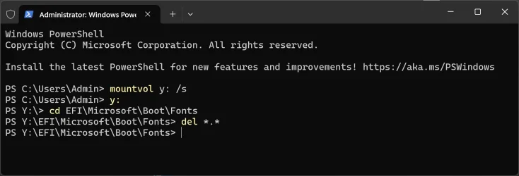 We couldn’t update system reserved partition.webp