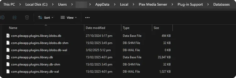 plex - database files.webp