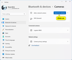 Add supported network camera to Windows 11 | Windows 11 Forum