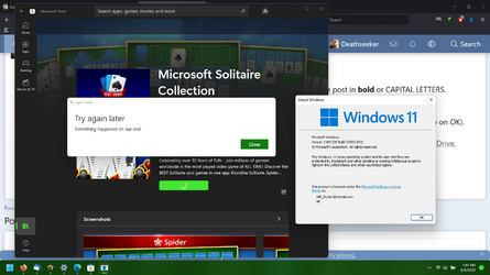 Even if you disable the sound of the Microsoft Solitaire