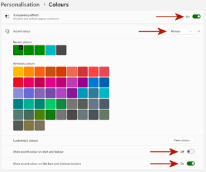 Windows 11 Personalisation - Colours Arrows.png