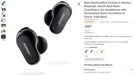 Bose Quietcomfort 2 Earbuds.png