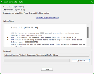 Rufus Version 4.2 (Build 2075) Update.png