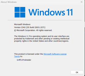 New Windows 11 Build 22631.2271 – Windows 11 23H2 