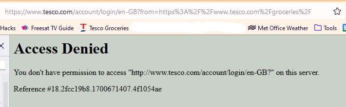 Tesco acces denied using Firefox.png