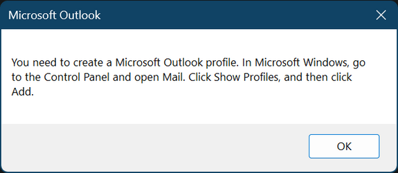 No email program has been associated | Windows 11 Forum