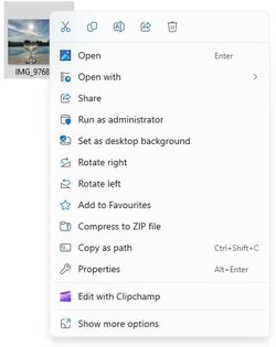 Right-Click Menu | Windows 11 Forum