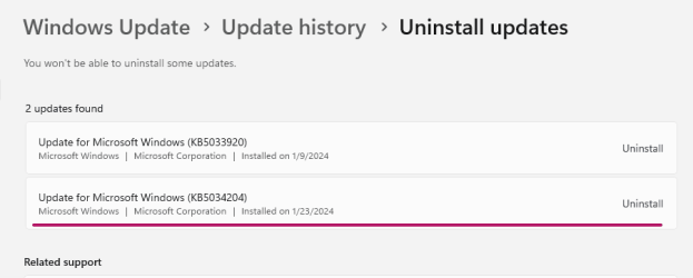 KB5034204 Windows 11 Cumulative Update Preview Build 22621.3085 (22H2 ...