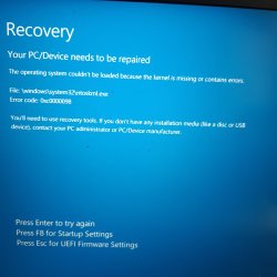 Error message when booting win 11 instalation usb | Windows 11 Forum